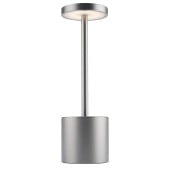Tempo Cordless Table Lamp Grey 26cm