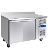 Prodis Two Door Stainless Steel Counter Fridge 283 Litre