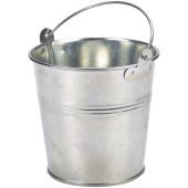 Galvanised Steel Serving Bucket 12cm (Pack of 12)