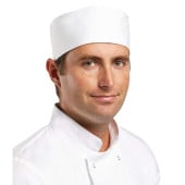 White Cloth Skull Cap One Size