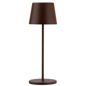 Bermuda LED Cordless Table Lamp 32cm - Corten