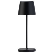 Bermuda Micro LED Cordless Table Lamp 21cm - Black