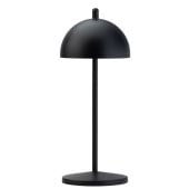 Antigua Micro LED Cordless Table Lamp 20cm - Black