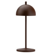 Antigua Micro LED Cordless Table Lamp 20cm - Corten