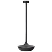Saba LED Cordless Table Lamp Black 25cm