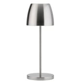 Montserrat LED Cordless Table Lamp 30cm - Brushed Silver