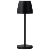 Mini Montserrat LED Cordless Table Lamp Black 26cm