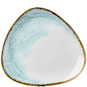 Churchill Homespun Accents Aquamarine Lotus Plate 26.5cm/10.5" (Pack of 12)