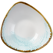 Churchill Homespun Accents Aquamarine Lotus Bowl 23.5cm/9.25" 600ml/21oz (Pack of 12)