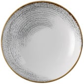 Churchill Studio Prints Homespun Accents Jasper Grey Evolve Coupe Bowl 24.8cm/9.75" 1.1L/40oz (Pack of 12)