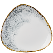 Churchill Homespun Accents Jasper Grey Lotus Plate 26.5cm/10.5" (Pack of 12)