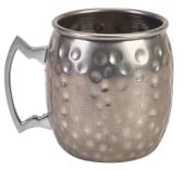 Vintage Barrel Mug Hammered 40cl/14oz