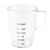 Polycarbonate Graduated Beaker 280ml Clear