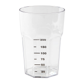 Graduated Tumbler 340ml Clear (Pack of 10)