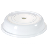 Polypropylene Plate Cover with Opening 22cm Natural 