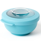 Polypropylene Small Snack Bowl with Lid 200ml (Pack of 8)