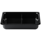 Polycarbonate Deep Dish with 2 Compartments