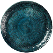 Churchill Homespun Chroma Blue Evolve Coupe Plate 28.8cm/11.25" (Pack of 12)