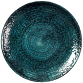 Churchill Homespun Chroma Blue Evolve Coupe Plate 21.7cm/8.34" (Pack of 12)