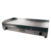 Hurricane Commercial Electric Griddle Chrome 100cm/40" 6kW (2x 13A Plug)