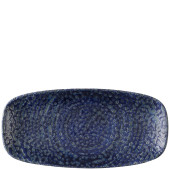 Churchill Homespun Chroma Twilight Chefs Oblong Plate 12.7 x 26.9cm/5 x 10.6" (Pack of 12)