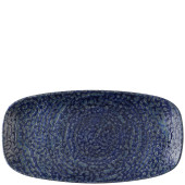 Churchill Homespun Chroma Twilight Chefs Oblong Plate 15.3 x 29.8cm/6 x 11.7" (Pack of 12)