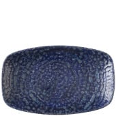 Churchill Homespun Chroma Twilight Oblong Chefs Plate 12.1 x 20cm/4.75 x 7.8" (Pack of 12)