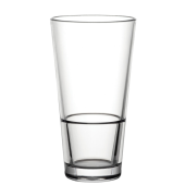 Venture Reusable Polycarbonate Stacking Highball Glasses 570ml/20oz UKCA Marked (Pack of 12)