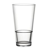 Venture Reusable Polycarbonate Stacking Highball Glasses 520ml/18.25oz (Pack of 12)