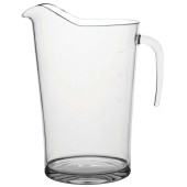 Plastic Polycarbonate Pitcher Jug 4 Pint CE Marked (Pack of 6)