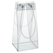 Wine Champagne Cooler Bag Clear 25.5cm