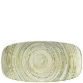 Churchill Elements Fern Chefs Oblong Plate 15.3 x 29.8cm/6 x 11.7" (Pack of 12)