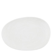 Churchill Inked Elements Ice Opal Platter 34.5 x 23.5cm (Pack of 6)