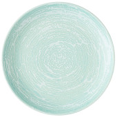 Churchill Inked Elements Aqua Evolve Coupe Plate 22cm/8.75" (Pack of 12)