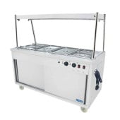 Hurricane Food Warmer Cart