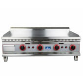 Hurricane Commercial Gas Griddle 100cm 4 Burner (LPG or Natural Gas)