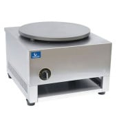 Hurricane Commercial Gas Nat/LPG Crepe Pancake Maker 400mm