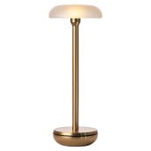 Churchill Humble Air Table Light Gold Frosted