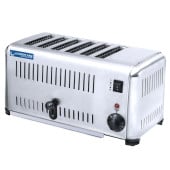 Hurricane Commercial Stainless Steel Toaster 6 Slice