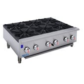 Hurricane 6 Burner Hob Gas Nat/LPG
