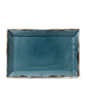 Dudson Harvest Blue Small Rectangular Tray
