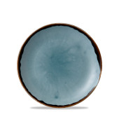 Dudson Harvest Blue Evolve Coupe Plate 16.5cm