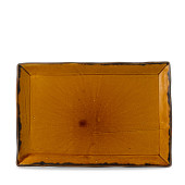 Dudson Harvest Brown Small Rectangular Tray
