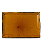 Dudson Harvest Brown Large Rectangular Tray