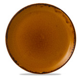 Dudson Harvest Brown Evolve Coupe Plate 28.8cm