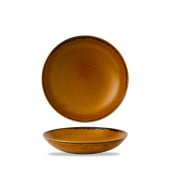 Dudson Harvest Brown Evolve Coupe Bowl 18.2cm