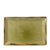Dudson Harvest Green Small Rectangular Tray