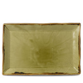 Dudson Harvest Green Large Rectangular Tray