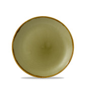 Dudson Harvest Green Evolve Coupe Plate 16.5cm