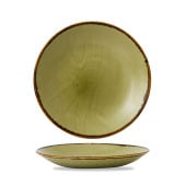 Dudson Harvest Green Deep Coupe Plate 28.1cm